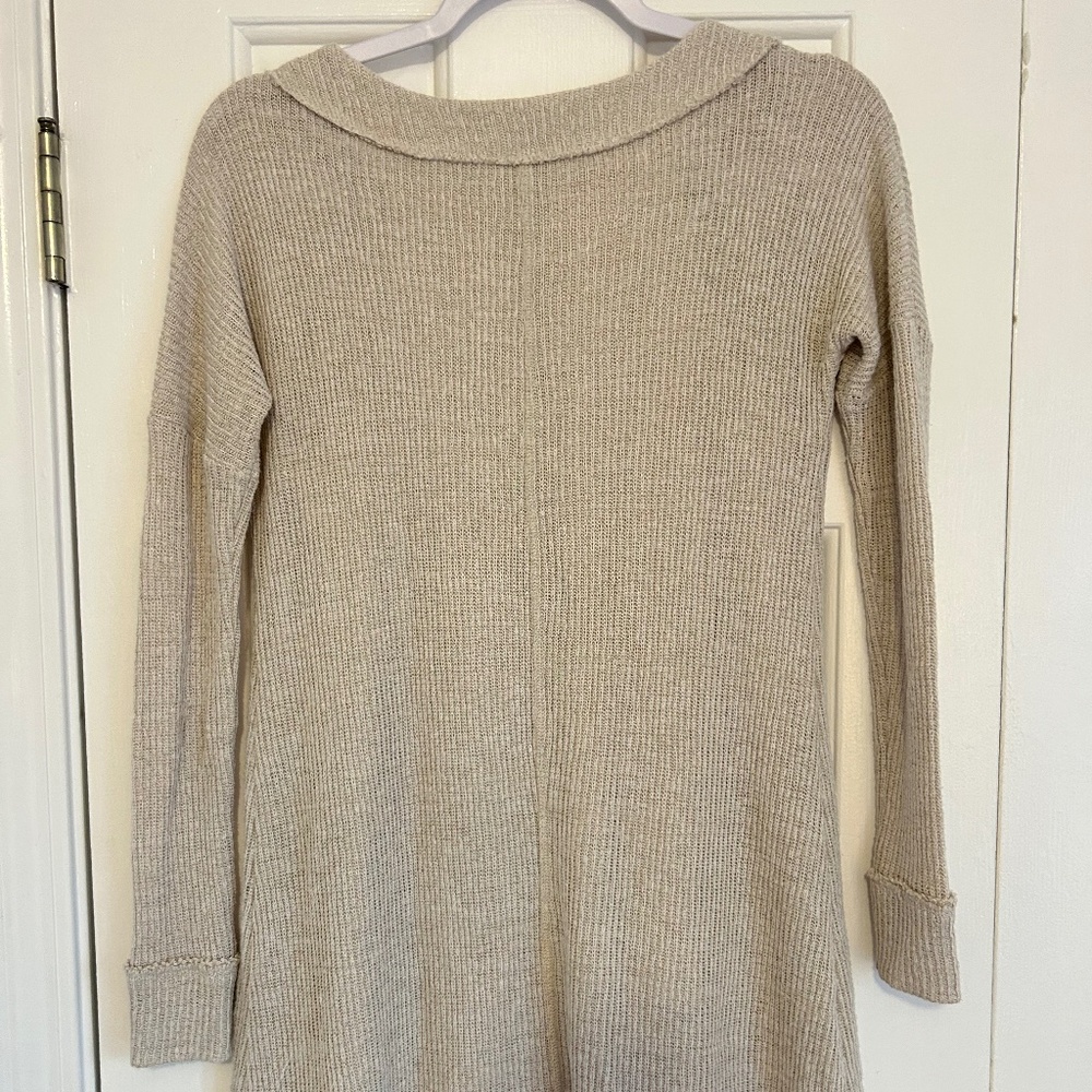 Altar'd State Cream Sweater Dress - XS